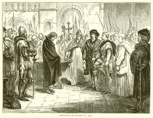 爱德华二世的沉积，1327年 作者 英语学校