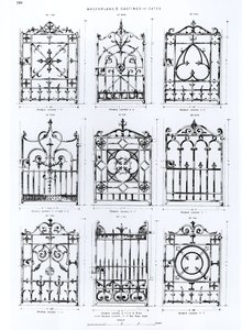 铸铁栏杆设计，来自Macfarlanes Castings 作者 英语学校