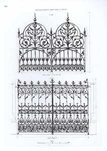 铸铁栏杆设计，来自Macfarlanes Castings 作者 英语学校