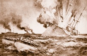 1915年3月14日1914  -  1919年在费尔南德斯附近毁坏了德累斯顿 作者 英语学校
