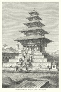 巴特岗德维-博瓦尼神庙（雕刻） 作者 英语学校