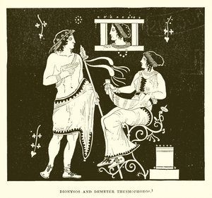 Dionysos和Demeter Thesmophoros 作者 英语学校
