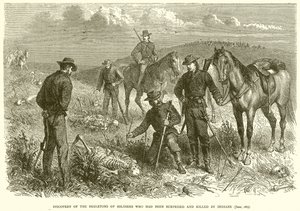 发现被印第安人惊讶和杀害的士兵骷髅（1867年6月） 作者 英语学校