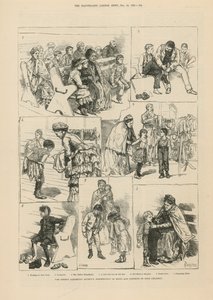 向穷人分发服装 作者 英语学校