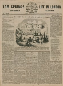 Doggetts外套和徽章赌注 作者 英语学校