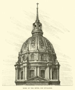 Hotel des Invalides酒店的圆顶 作者 英语学校