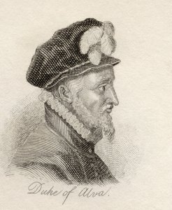Don Fadrique Alvarez de Toledo，来自&39;Crabb&39;s Historical Dictionary&39;，于1825年出版 作者 英语学校