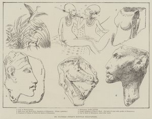 Flinders Petrie 博士的埃及发掘（版画） 作者 英语学校