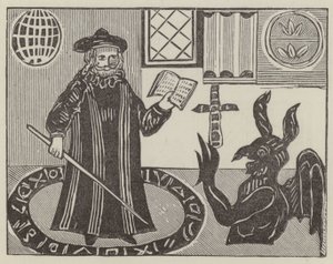 约翰-浮士德博士（雕版画 作者 英语学校