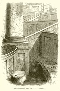 Johnsons Pew博士在St. Clements 作者 英语学校