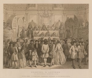 1739年在伦敦Guidhall抽奖 作者 英语学校
