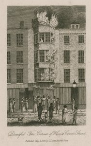 可怕的火，Henrits Court，Strand的一角 作者 英语学校