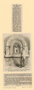 饮水机，毗邻St Sepulchres教堂，雪山 作者 英语学校