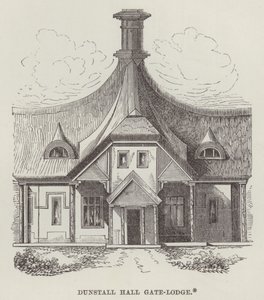 Dunstall Hall Gate-Lodge (engraving) 作者 英语学校