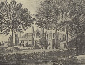 学院东视，1746年（凹印） 作者 英语学校