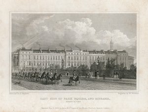 公园广场东侧和西洋镜，摄政公园 作者 英语学校