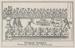 Eastcheap，大约1598年