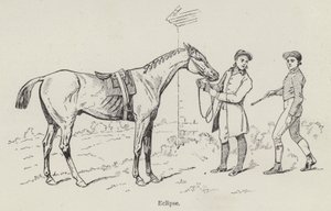 日蚀（石版画） 作者 英语学校