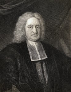 Edmond Halley（1656-1742）来自肖像画廊，于1833年出版 作者 英语学校
