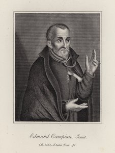 Edmund Campian (雕刻) 作者 英语学校