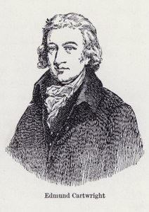 埃德蒙-卡特赖特（Edmund Cartwright），英国动力织机的发明者（litho）。 作者 英语学校