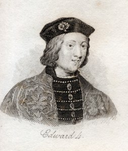 爱德华四世，来自&39;Crabb&39;s Historical Dictionary&39;，1825年出版 作者 英语学校