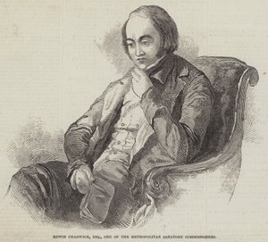 Edwin Chadwick，Esquire，大都会卫生专员之一（雕刻） 作者 英语学校