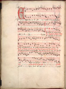 埃杰顿 3307，f.63v 圣乔治颂歌 作者 英语学校