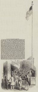 美国总统的选举（雕版画 作者 英语学校