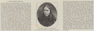 来自设得兰群岛的 Elizabeth Mouat，在 Smack Columbine 中被吹到挪威（雕刻） 作者 英语学校
