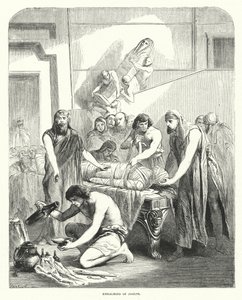 Embalming of Joseph (engraving) 作者 英语学校