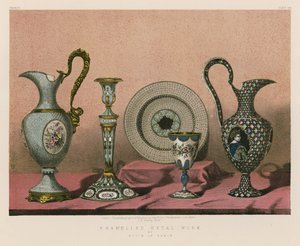 巴黎道丁的珐琅金属作品 作者 英语学校