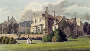 Endsleigh，来自Ackermanns艺术资料库，1823年（彩色光刻） 作者 英语学校
