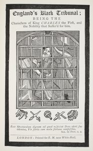 英格兰黑色法庭，十八世纪的Chap书籍插图由约翰阿什顿，酒吧。 1882年 作者 英语学校