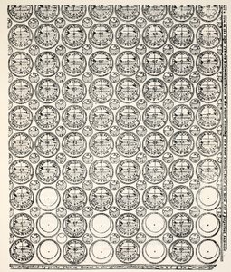 雕刻Almanack，1591（Bagford副本） 作者 English School