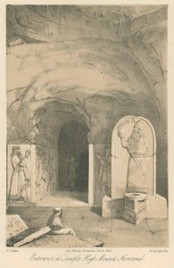 入口到寺庙高土墩Nimroud 作者 英语学校