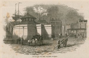 进入泰晤士河隧道 作者 英语学校