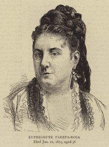 Euphrosyne Parepa-Rosa (雕刻) 作者 英语学校