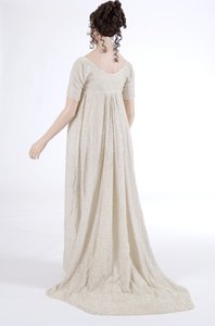 晚礼服，1800（棉府绸和玻璃珠） 作者 英语学校