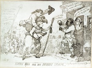 每个人都有他的爱好马，出版于1784年 作者 英语学校