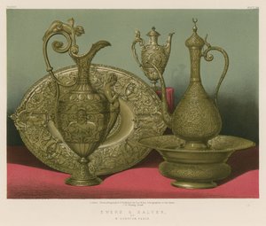 巴黎M Gueyton的Ewers和Salver 作者 英语学校