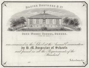 Dens Works School的考试证书 作者 英语学校