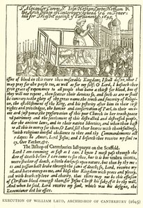 坎特伯雷大主教William Laud的执行（1645年） 作者 英语学校