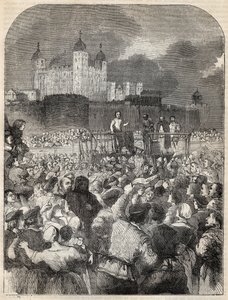 诺森伯兰公爵在塔山被处决--1553年（约翰-达德利 作者 英语学校