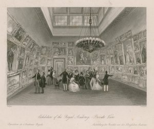 皇家学院展览 - 私人景观 作者 英语学校