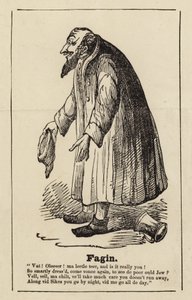 来自Oliver Twist的Fagin 作者 英语学校
