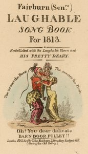 Fairburn老年人可笑的歌曲书，1813年 作者 英语学校