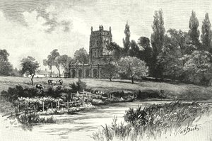 费尔福德，来自科尔恩河（雕刻） 作者 英语学校