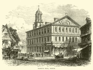 Faneuil Hall，波士顿 作者 英语学校