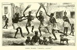 Fanti women making fetish  作者 英语学校